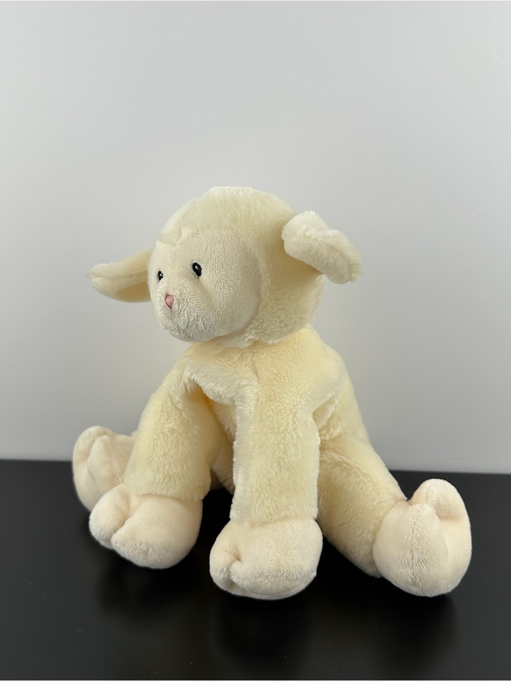 Baby Gund Rare Sweetscoops Baazle Lamb Sheep 8” #58463 Cream Plush No Sound